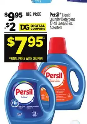 Dollar General Persil Liquid Laundry Detergent offer