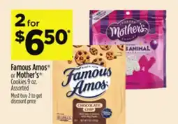 Dollar General Famous Amos or Mother's Cookies offer