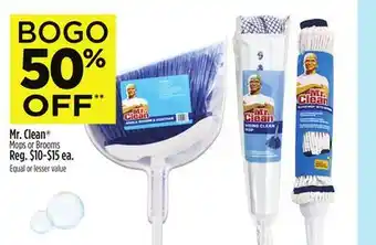Dollar General Mr. Clean Mops or Brooms offer