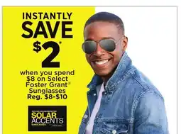 Dollar General Foster Grant Sunglasses offer