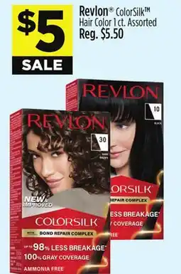 Dollar General Revlon ColorSilk TM Hair Color offer