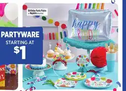 Dollar General Birthday Party Plates or Napkins offer