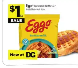 Dollar General Eggo Buttermilk Waffles offer
