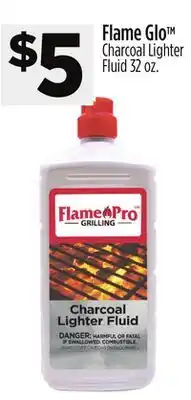 Dollar General Flame Glo Charcoal Lighter Fluid offer