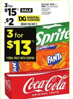 Dollar General Coca-Cola , Sprite or Fanta offer