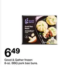 Target Good & Gather frozen 8-oz. BBQ pork bao buns offer