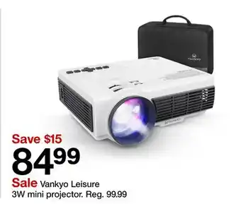 Target Vankyo Leisure 3W mini projector offer