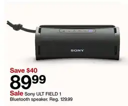 Target Sony ULT FIELD 1 Bluetooth speaker offer