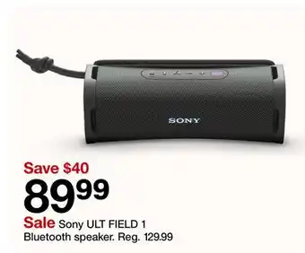 Target Sony ULT FIELD 1 Bluetooth speaker offer