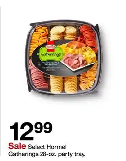Target Select Hormel Gatherings 28-oz. party tray offer