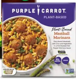 Target Select Purple Carrot frozen meals offer