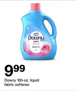 Target Downy 100-oz. liquid fabric softener offer