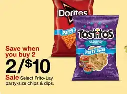 Target Popcorners snacks, Tostitos tortilla chips, salsas & dips offer