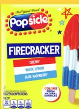 Target Popsicle ice pops offer