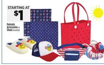 Dollar General Patriotic Accessories or Shoes offer