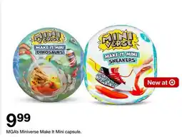 Target MGA's Miniverse Make It Mini capsule offer