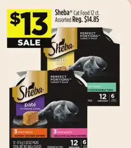Dollar General Sheba Cat Food offer