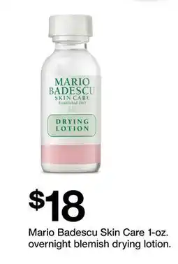 Target Mario Badescu Skin Care 1-oz. overnight blemish drying lotion offer