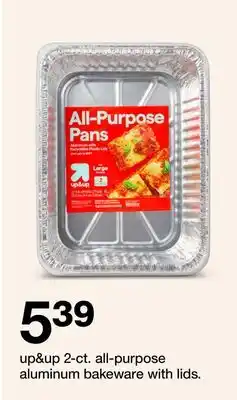 Target up&up 2-ct. all-purpose aluminum bakeware with lids offer