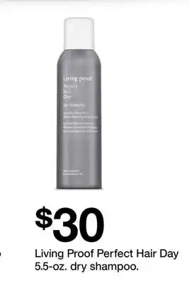 Target Living Proof Perfect Hair Day 5.5 - oz. dry shampoo offer