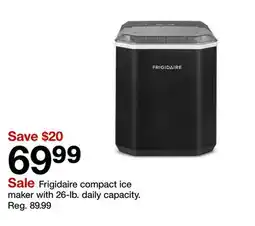 Target Frigidaire compact ice maker offer