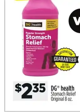 Dollar General DG health Stomach Relief Original offer