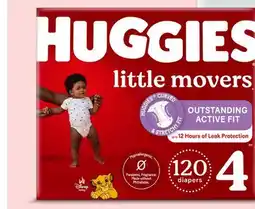 Target Huggies Little Movers 120-ct. diapers offer