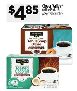 Dollar General Clover Valley Coffee Pods offer
