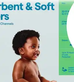 Target up & up absorbent & soft 200-ct. diapers offer