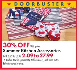 Boscov's Summer Kitchen Accessories offer