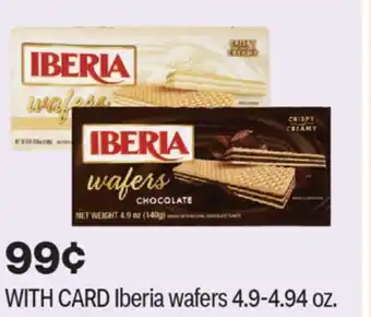 CVS Iberia wafers 4.9-4.94 oz offer