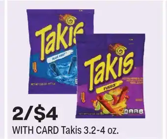 CVS Takis 3.2-4 oz offer