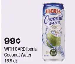 CVS Iberia Coconut Water 16.9 oz offer