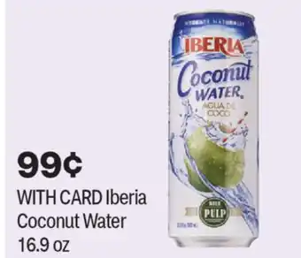 CVS Iberia Coconut Water 16.9 oz offer