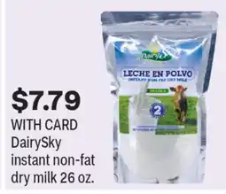 CVS DairySky instant non-fat dry milk 26 oz offer