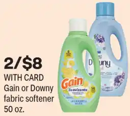 CVS Gain or Downy fabric softener 50 oz offer