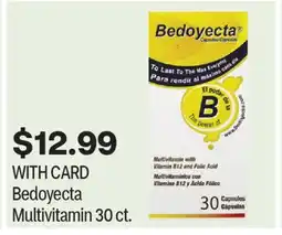 CVS Bedoyecta Multivitamin 30 ct offer