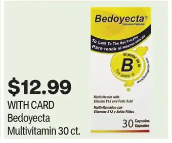 CVS Bedoyecta Multivitamin 30 ct offer