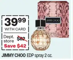 CVS JIMMY CHOO EDP spray 2 oz offer