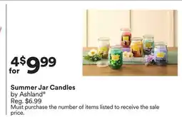 Michaels Summer Jar Candles by Ashland offer