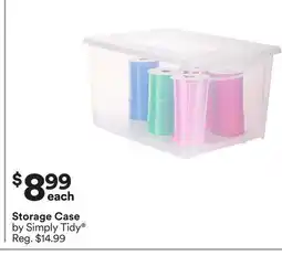 Michaels Storage Case by Simply Tidy offer
