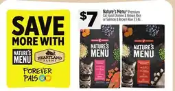 Dollar General Nature's Menu Premium Cat Food offer
