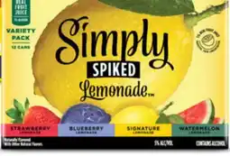 Target Simply Spiked 12-pk. hard drinks offer