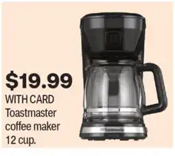 CVS Toastmaster coffee maker 12 cup offer