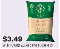 CVS Zulka cane sugar 4 lb offer