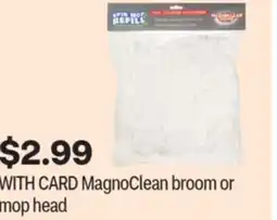 CVS MagnoClean broom or mop head offer