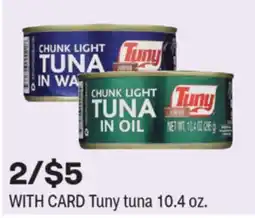 CVS Tuny tuna 10.4 oz offer