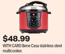 CVS Bene Casa stainless steel multicooker offer