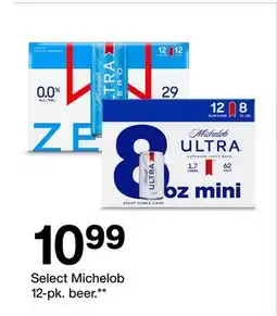 Target Select Michelob 12-pk offer