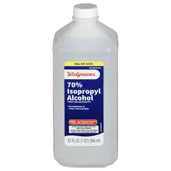 Walgreens 70% Isopropyl Alcohol offer